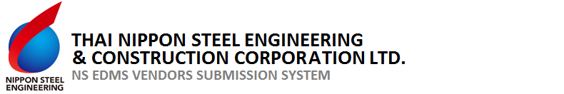 THAI NIPPON STEEL ENGINEERING & CONSTRUCTION - Vendor Portal , Build.2162